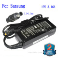 High Quality for Samsung 19V 3.16A 60W Laptop Charger Adapter
